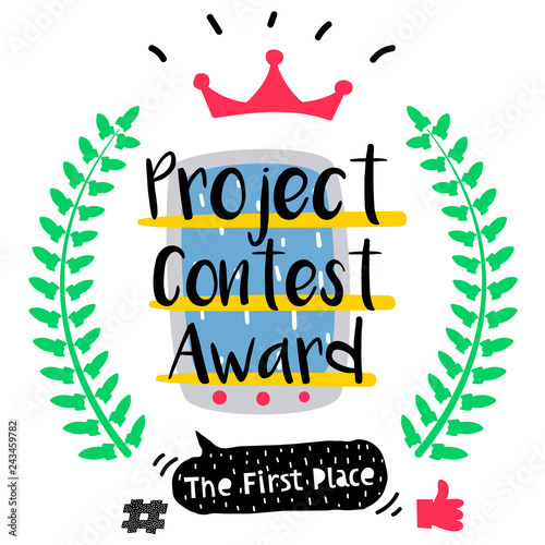Series of Cute Funny Award Badges