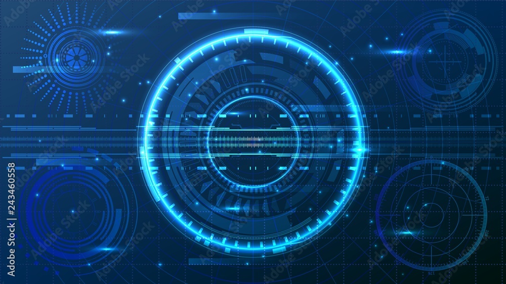 HUD UI business app futuristic user interface HUD Infographic elements abstract virtual graphic touch user interface UI hud infographic interface screen monitor radar web elements Vector illustration HUD UI business app futuristic user interface HUD Infographic elements abstract virtual graphic touch user interface UI hud infographic interface screen monitor radar web elements Vector illustration