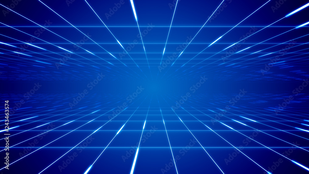 Meshwork looking like a time portal Meshwork looking like a time portal