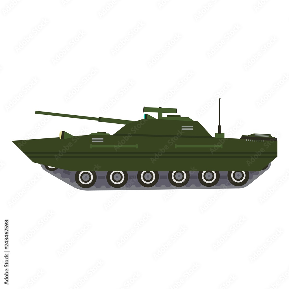 Military vehicle equipment. Heavy batle tank reservations and special transport.