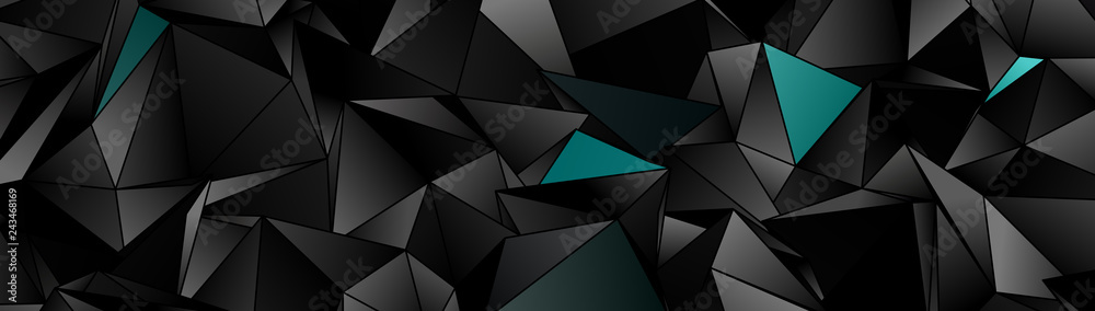 Triangular 3d, modern background
