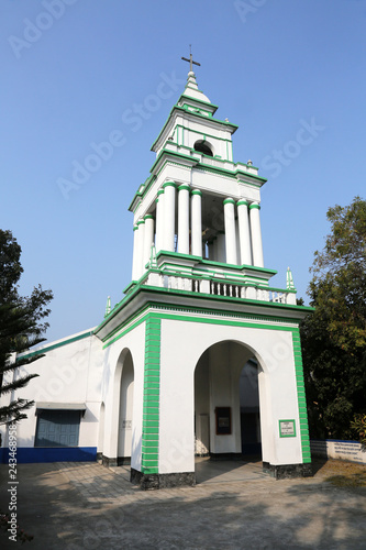 The Catholic Church in Kumrokhali, West Bengal, India