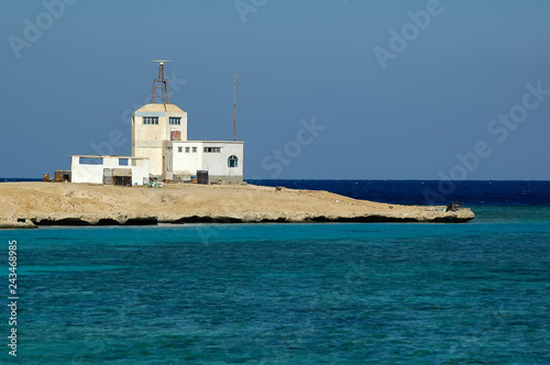 air traffic control on island near Hurghada. Egypt