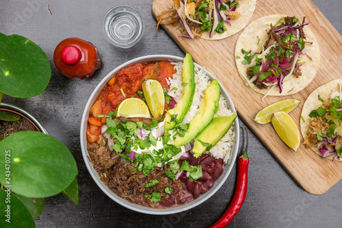Delicious Mexican food made at home for a family meal, a dinner with friends, or a movie night.