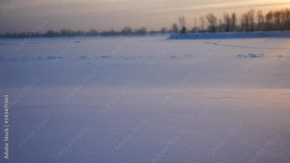 Symbol of love heart on to snow in the day of saint Valentin, Ljubov, appointment, acquaintance, relations, attachment, family, holiday, sign