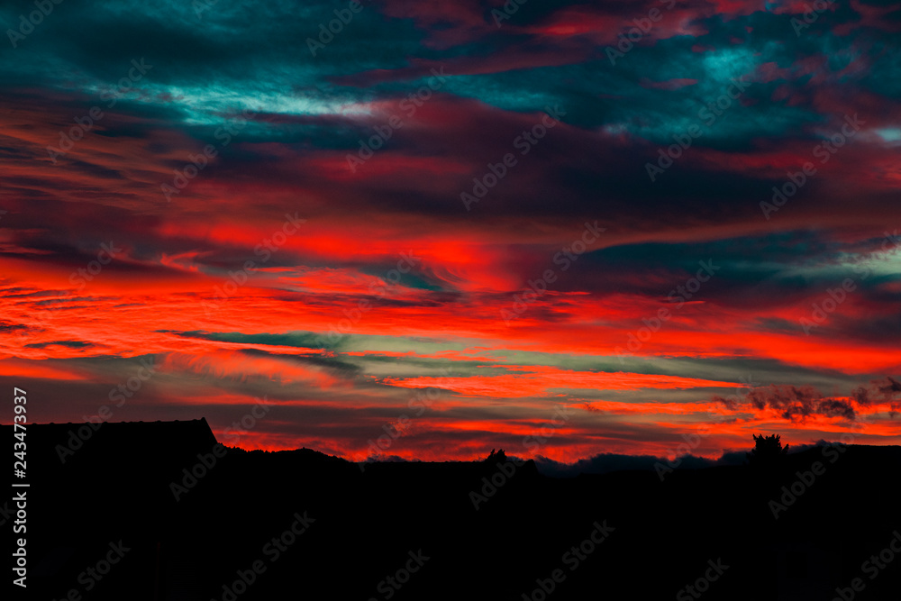 Fototapeta premium Coucher de Soleil