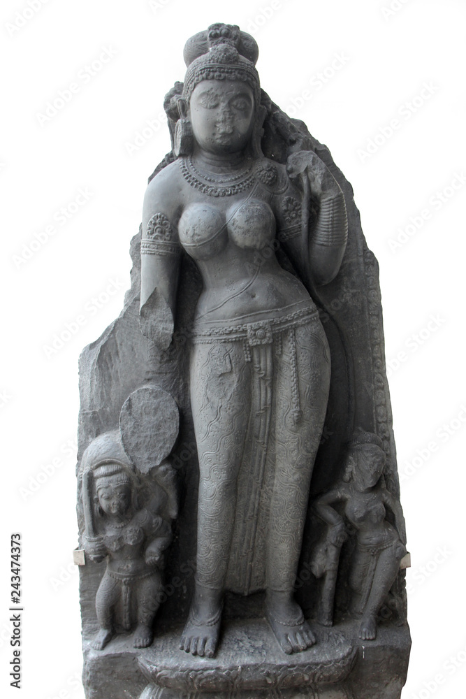 White Tara, from 10th century found in Bihar now exposed in the Indian Museum in Kolkata