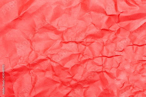 Coral saturated abstract paper background