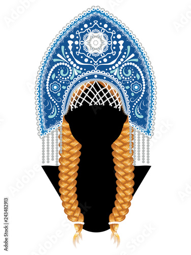 Decorative kokoshnik design
