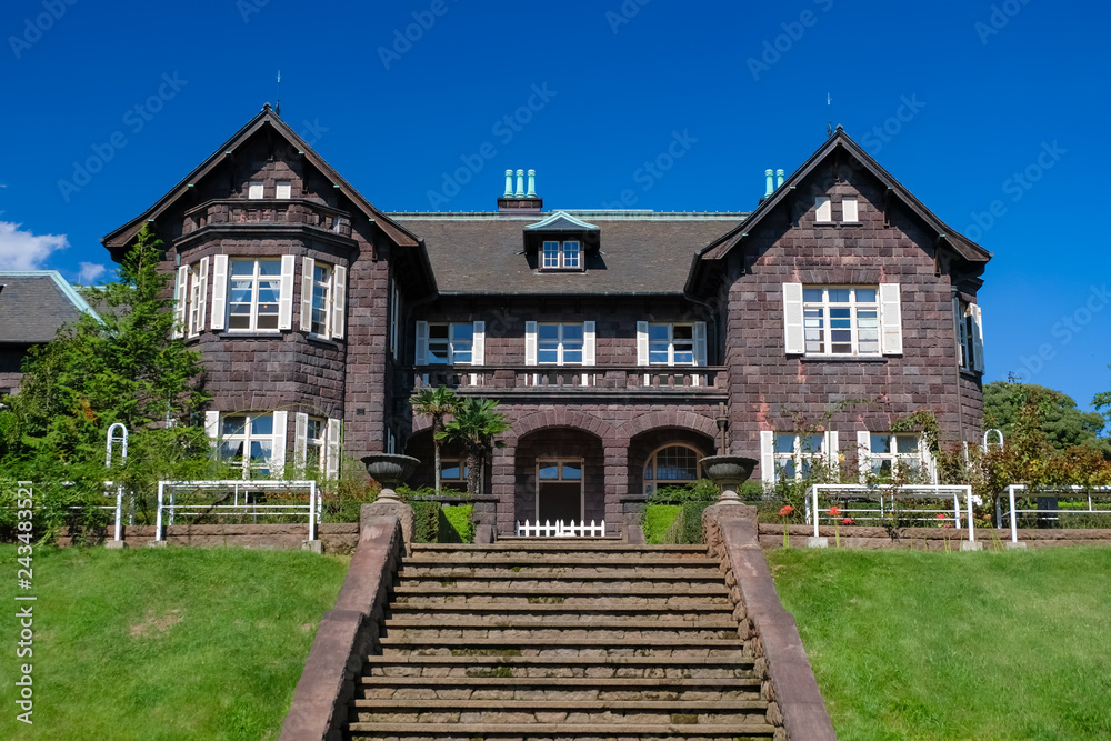 Fototapeta premium 旧古河庭園 洋館 正面（南側）