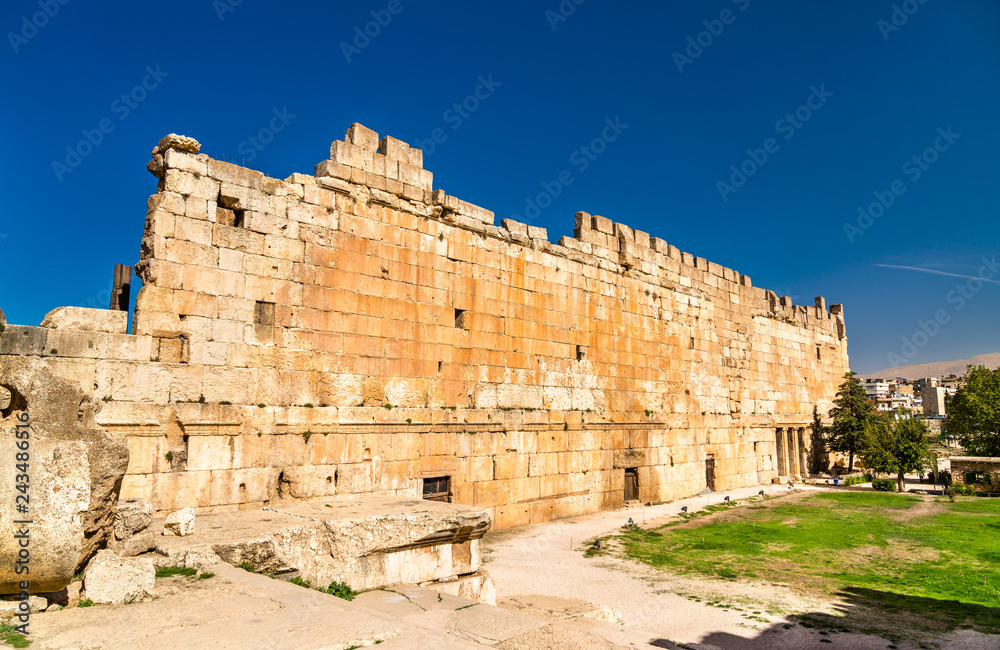 Walls of Heliopolis at Baalbek, Lebanon