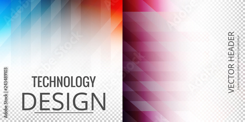 Collection of abstract multicolored backgrounds. vector design