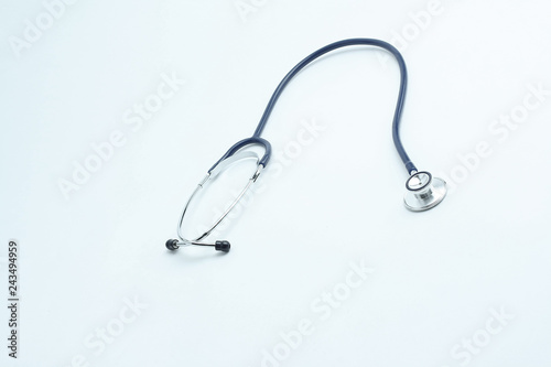 medical stethoscope. isolated on a white background