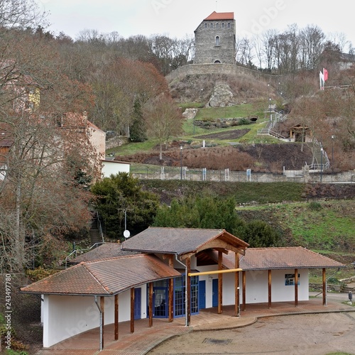 Bad Frankenhausen - Hausmannsturm und Kurmittelhaus photo