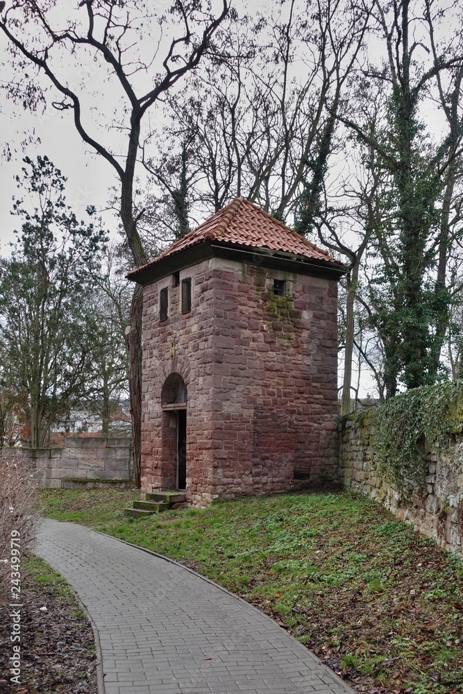 Bad Frankenhausen - Turm an der Stadtmauer