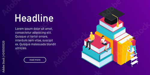 Isometric concept of e-learning