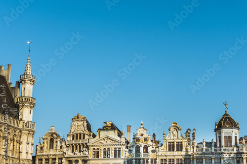 Street view of Brussels, Belgium Europe
