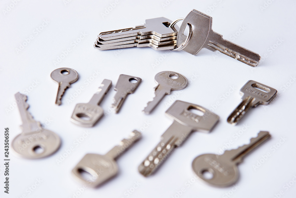 Fototapeta premium silver keys
