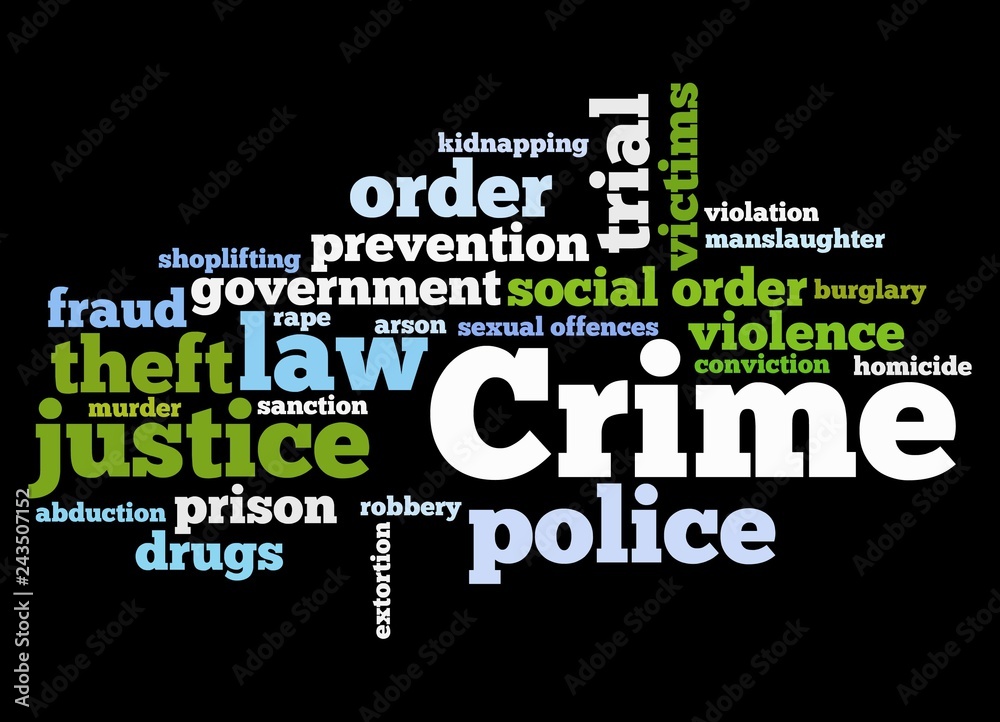 Fototapeta premium Crime
