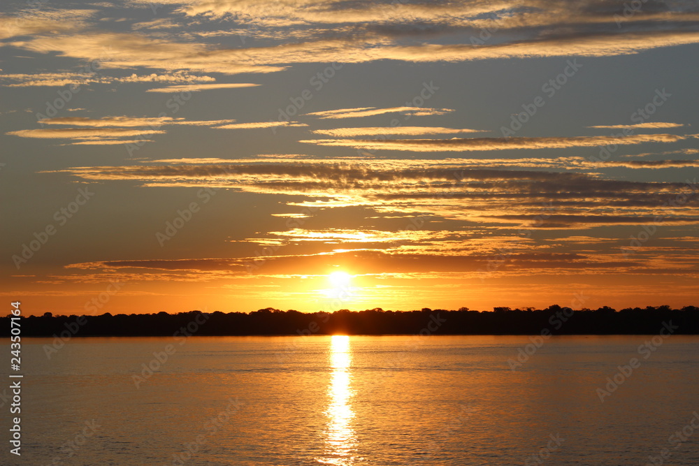 Fototapeta premium Brazil, Pará, Mocajuba; Beach; Nature; no people; nobody.