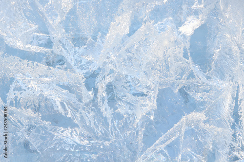 Ice background © Olga Lipatova
