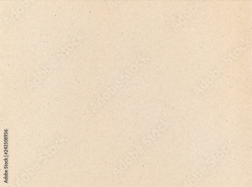 Texture of cardboard closeup, beige abstract paper background.