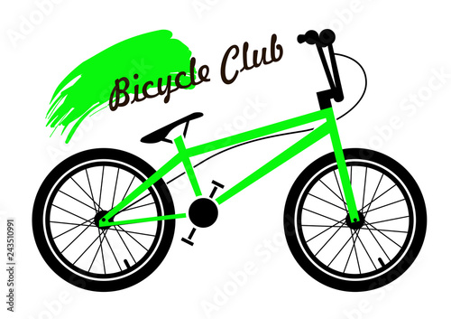 Bicycles. Set of bicycle parts