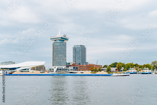 Photography The A’dam Tower - a high building in Amsterdam with swing standing