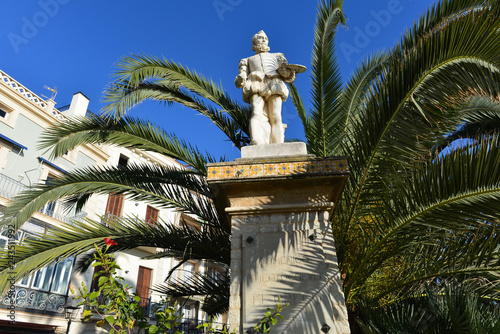 El Greco Statue Sitges-Bracelona Spanien photo