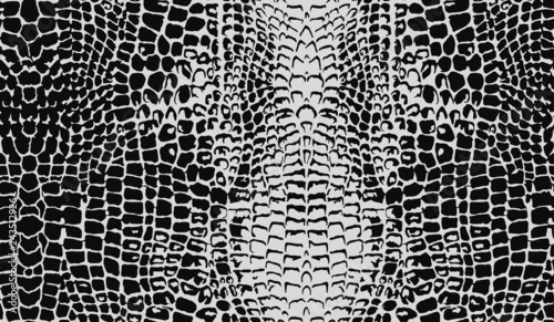 Seamless Crocodile Skin Pattern