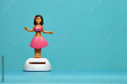 traditional hula dancer souvenir toy
