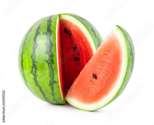 Wallpaper Mural watermelon isolated on white background Torontodigital.ca