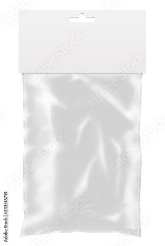Bild auf Leinwand Blank 3D-model with empty white topper (mockup)