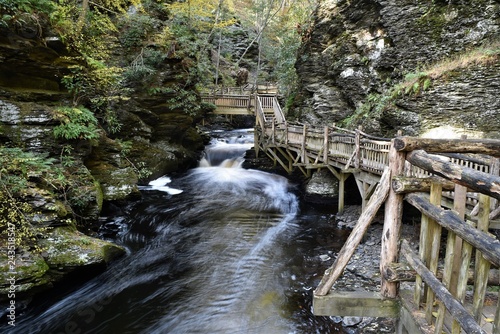 Boardwalk over the falls