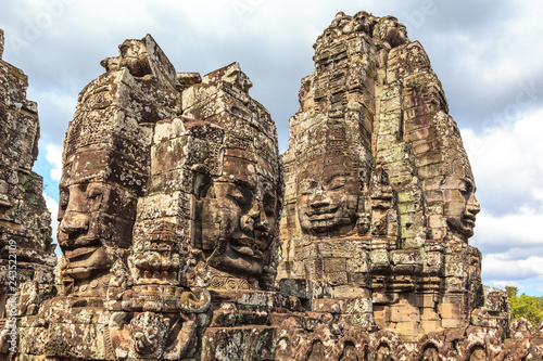 Angkor Thom Buddhist Temple. Cambodia © fertatay