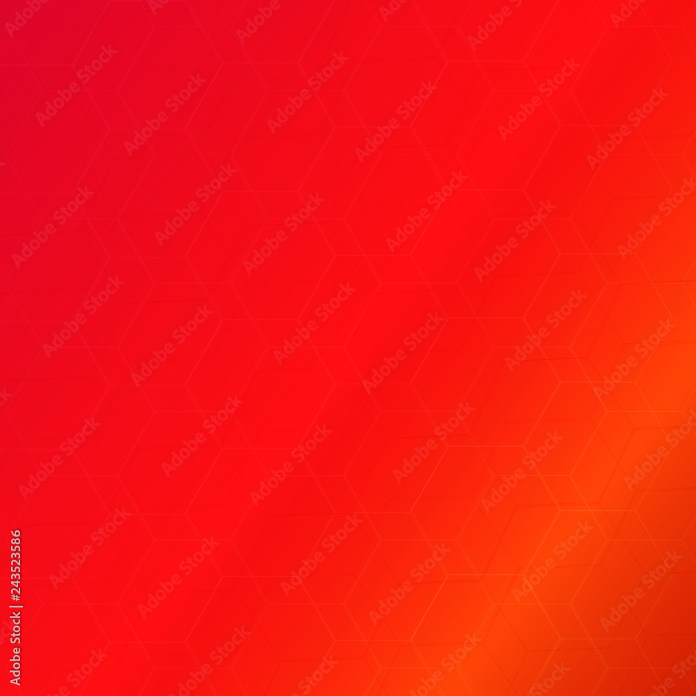 rot-oranger abstrakter Hintergrund mit futuristischem und modernem Konzept - Vektorgrafik Rot-