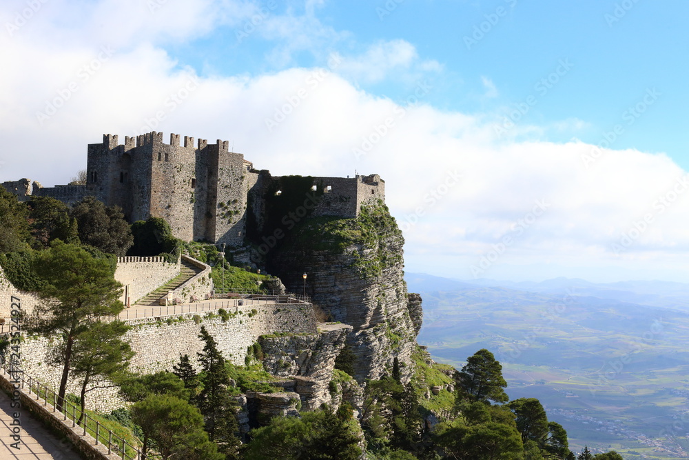Fototapeta premium Erice - Catsello di Venere