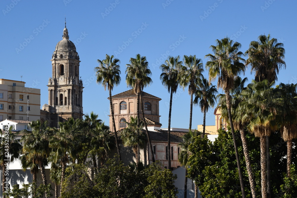 view of Malaga - Spain