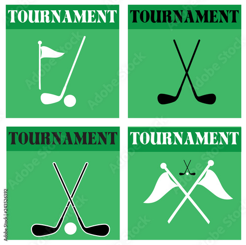 Signage-Golf Tournament Poster