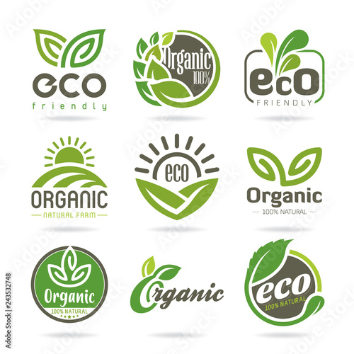 Ecology icon set. Eco-icons 