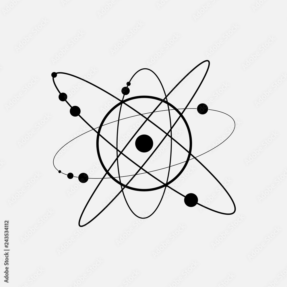 icon space, planets and orbits icon space, planets and orbits