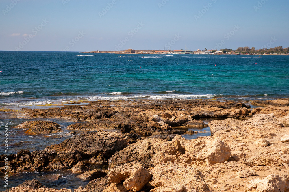 Beautiful sea andcoastal view, Cyprus