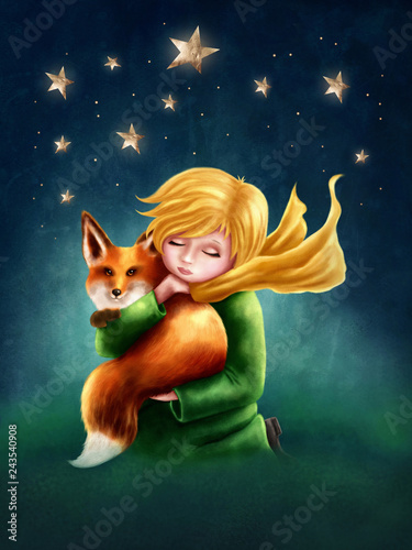 Little Boy and Fox