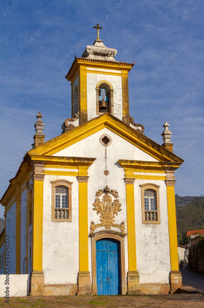 Igreja Nossa Senhora das Mercês e Misericórdia ou Igreja Mercês de Cima, Ouro Preto, Brasil