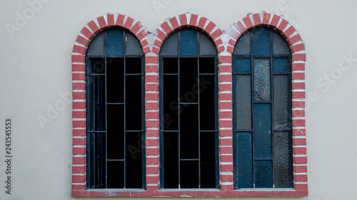 window with shutters