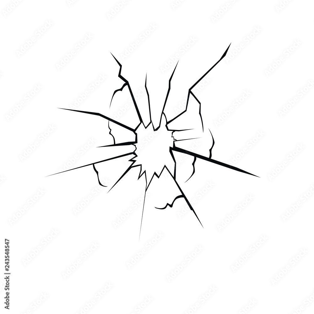 Broken Glass Drawing  How To Draw Broken Glass Step By Step