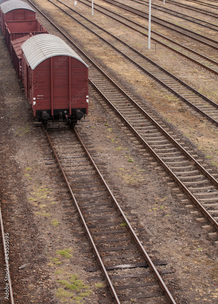 Fototapeta premium Railroad tracks