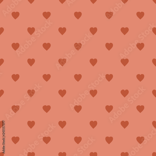 Pattern with hearts Vector ...