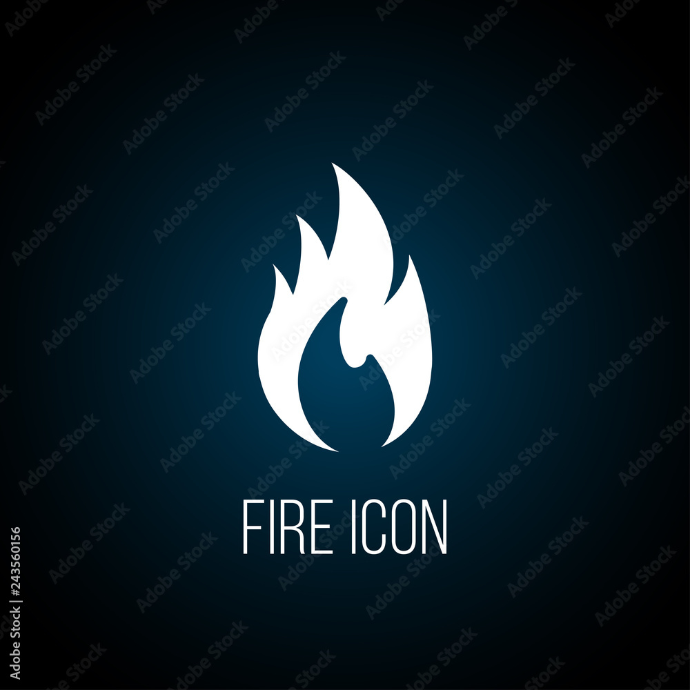 Fire flame logo icon Fire flame logo icon