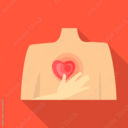 Vector design of damage and wound symbol. Collection of damage and rendering vector icon for stock.
